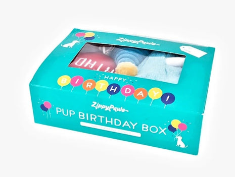 Birthday box blue