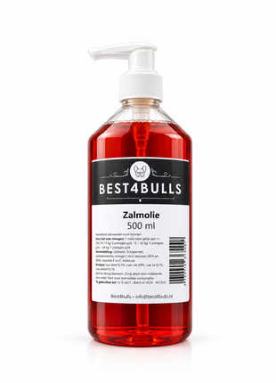 Zalm olie Best4bulls— 500ml