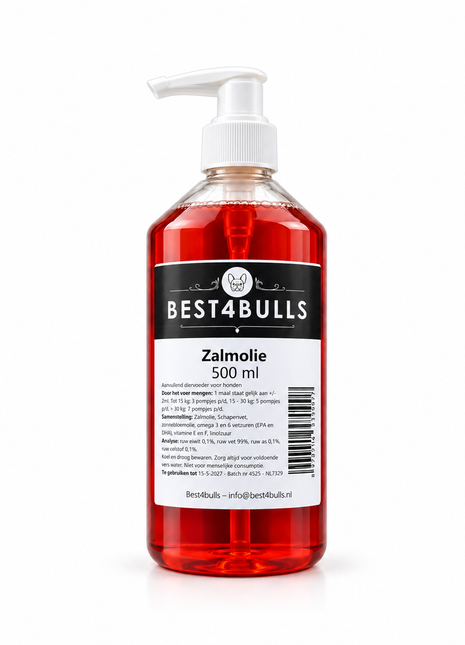 Zalm olie Best4bulls— 500ml