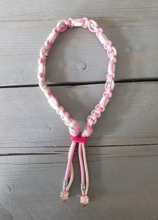 Paracord tekenband Sweet pink M+