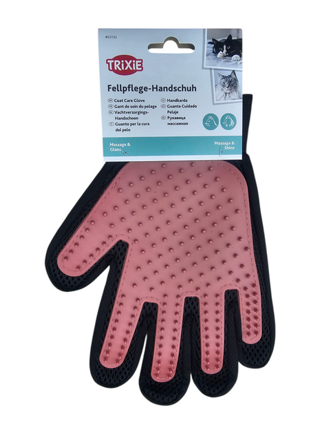 Trixie Verzorgingshandschoen roze
