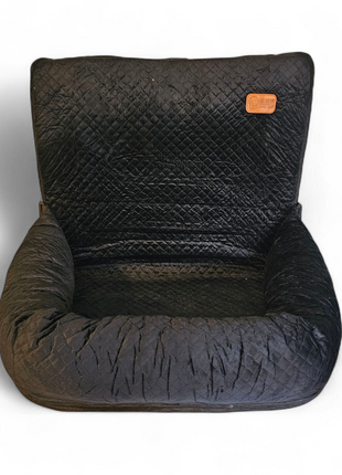 Luxe honden autostoel Zwart XL