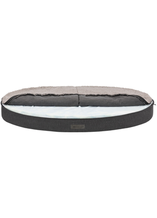 Trixie Vital Hondenmand Sofa Bendson Orthopedisch Ovaal Grijs 75 x 60cm
