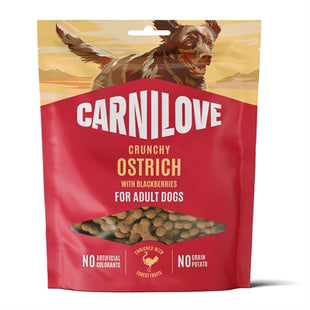 Carnilove Crunchy Snack Struisvogel / Zwarte Bes