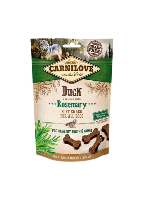 Carnilove Soft Snack Eend / Rozemarijn