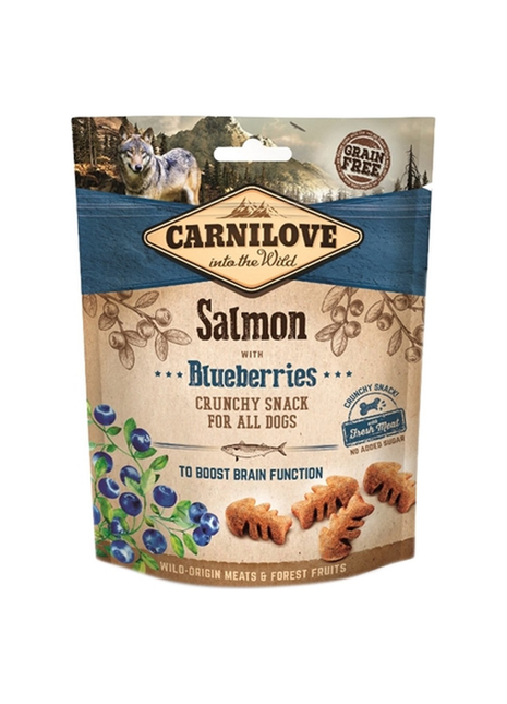 Crunchy Snack Zalm / Blauwe Bes