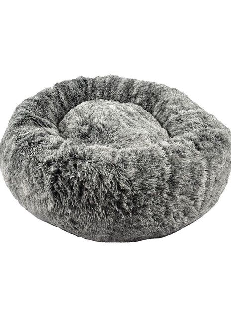 Croci Hondenmand Donut Bicolor Grijs 70X70X25 cm