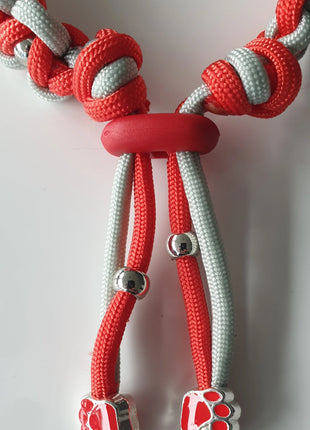 Paracord Anti-tekenband happy L