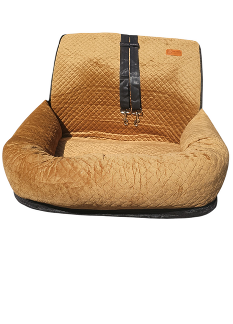 Luxe honden autostoel Coffee XL