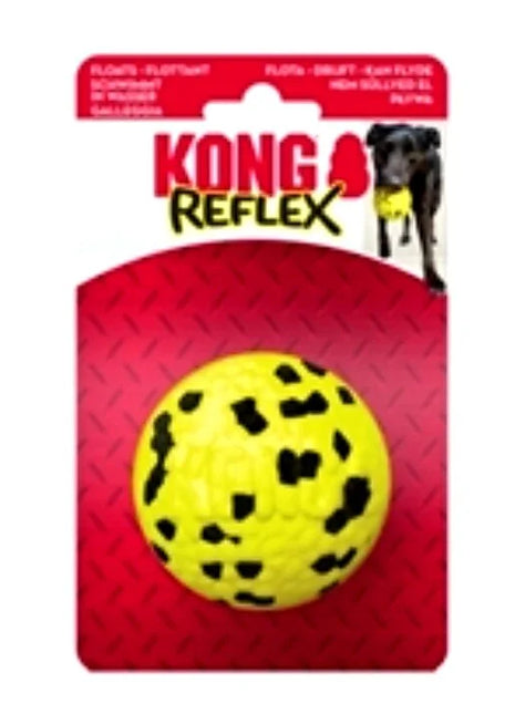 Kong Reflex Bal Geel 7X7X7 cm