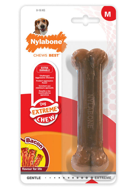 Nylabone extreme chew bacon <16kg