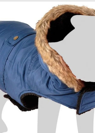 Sabi winterjas blauw