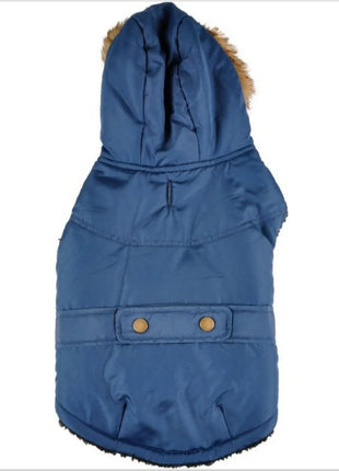 Sabi winterjas blauw