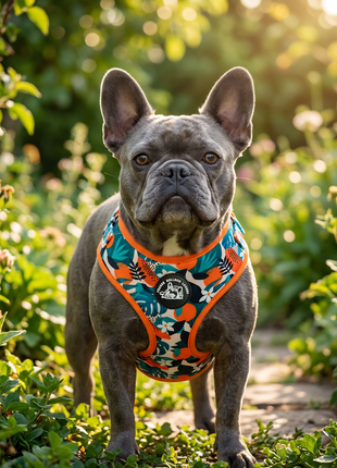 Tropical Tango Franse Bulldog Ytuig met riem