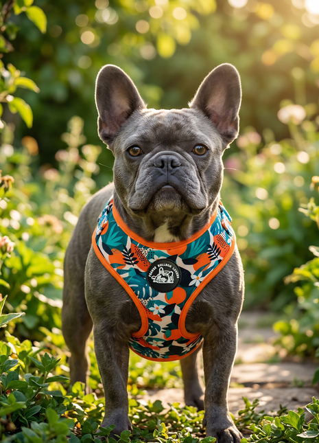 Tropical Tango Franse Bulldog Ytuig met riem