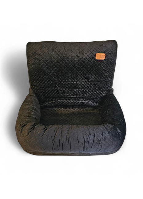 Luxe honden autostoel Zwart XL