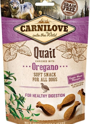Carnilove Soft Snack Kwartel / Oregano