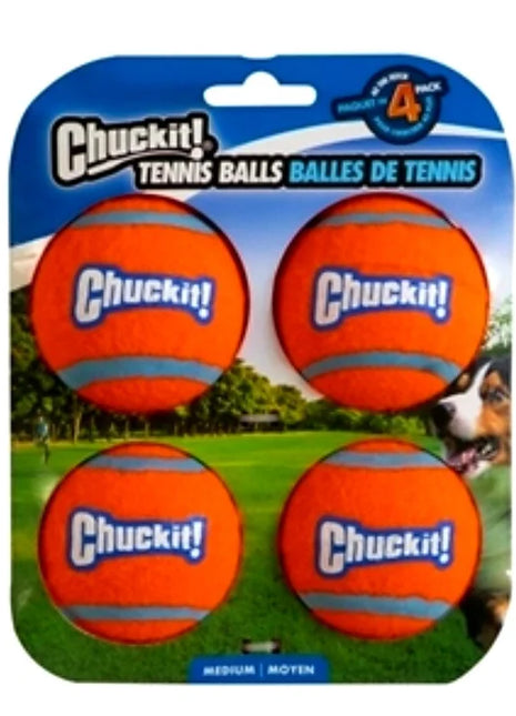Chuckit Tennisbal M 6 cm 4st