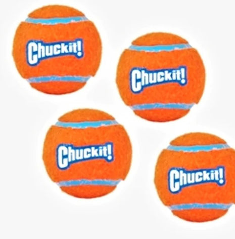 Chuckit Tennisbal M 6 cm 4st