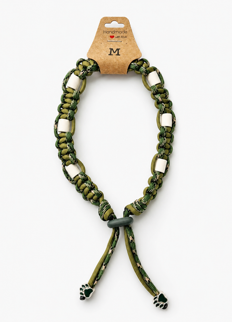 Paracord tekenband M Olijf 35-43cm 2003