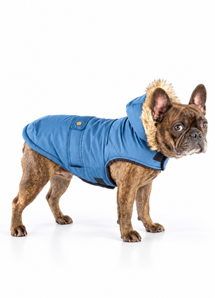Sabi winterjas blauw