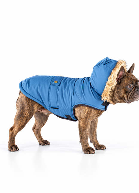 Sabi winterjas blauw